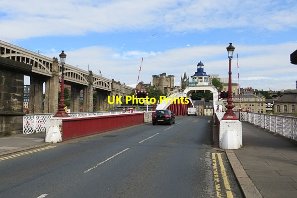 Photo 6"x4" Swing Bridge Newcastle upon Tyne c2013