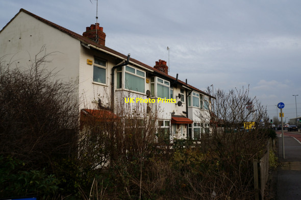 Photo 6"x4" Houses on Hull Road, East Yorkshire Salt End c2013