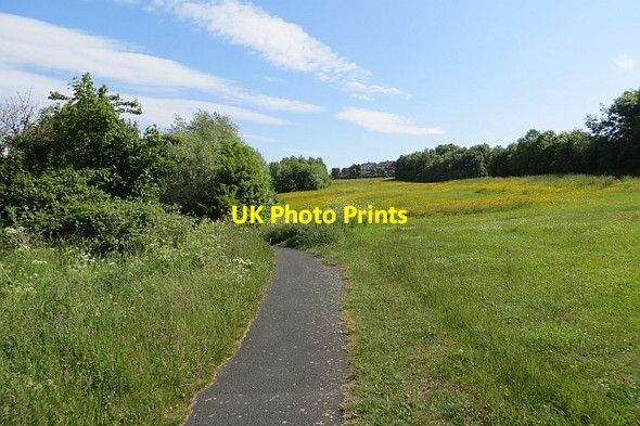 Photo 6"x4" Cycle \/ foot path, Bill Quay Hebburn c2013
