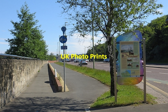 Photo 6"x4" Shared use path, Jarrow Road Jarrow c2013