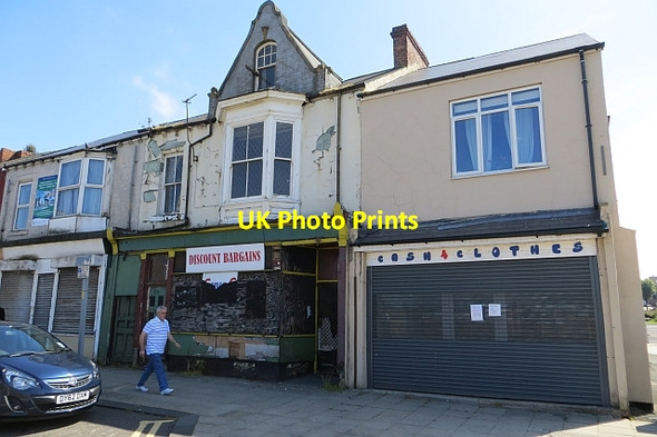 Photo 6"x4" Shops, Frederick Street South Shields c2013