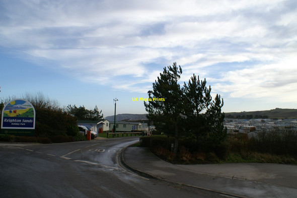 Photo 6"x4" Entrance to Reighton Sands Holiday Park Reighton c2013