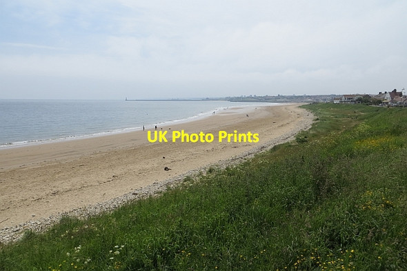 Photo 6"x4" Whitburn Sands South Bents c2013