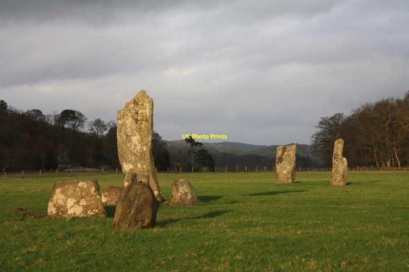 Photo 6"x4" The standing stones at Nether Largie. Slockavullin c2013