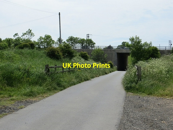 Photo 6"x4" Road under the A19 North Hylton c2013