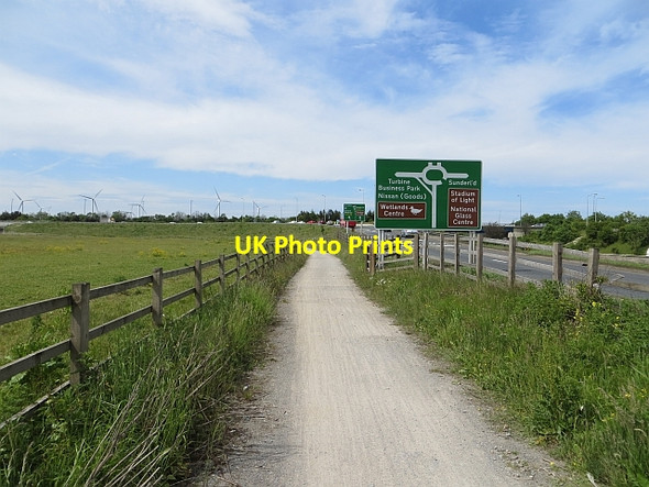 Photo 6"x4" Cycle path, North Hylton North Hylton c2013
