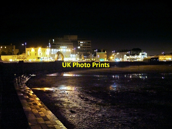 Photo 6"x4" Weston-Super-Mare Seafront Weston-super-Mare c2013
