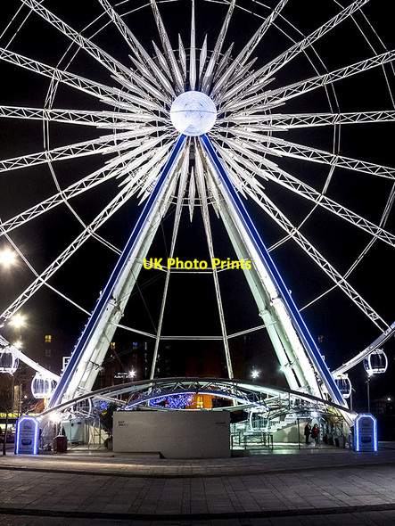 Photo 6"x4" Entrance to the Wheel of Liverpool Toxteth c2013