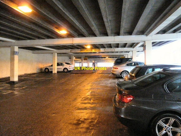 Photo 6"x4" Looking up the multi-storey car park Hyde\/SJ9494 c2013