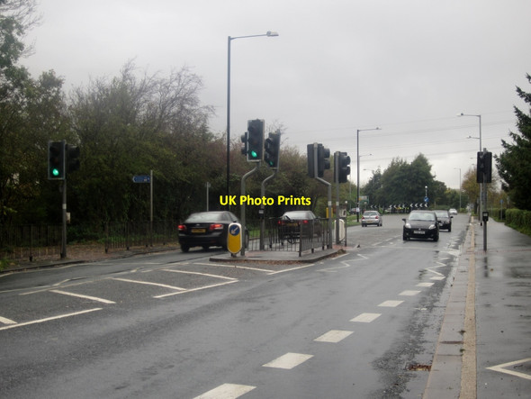 Photo 6"x4" Pedestrian crossing on Morecambe Road, Lancaster Lancaster c2013