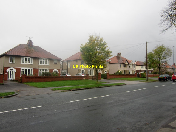 Photo 6"x4" Semi-detached houses, Morecambe Road, Morecambe Lancaster c2013