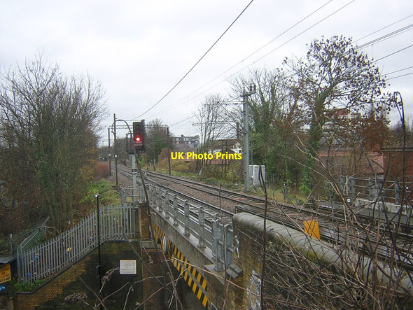 Photo 6"x4" Railway bridge over West Green Road Tottenham c2013