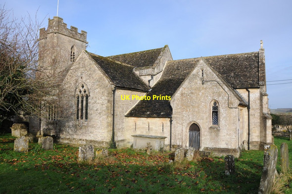Photo 6"x4" Windrush church Windrush c2013
