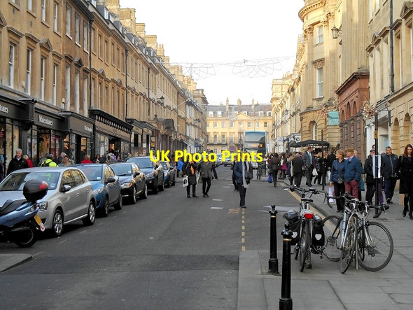Photo 6"x4" Bath, Milsom Street Bath\/ST7464 c2013