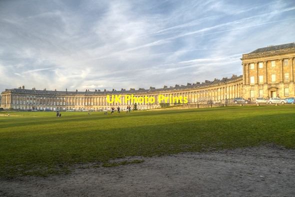 Photo 6"x4" Bath, Royal Crescent Bath\/ST7464 c2013