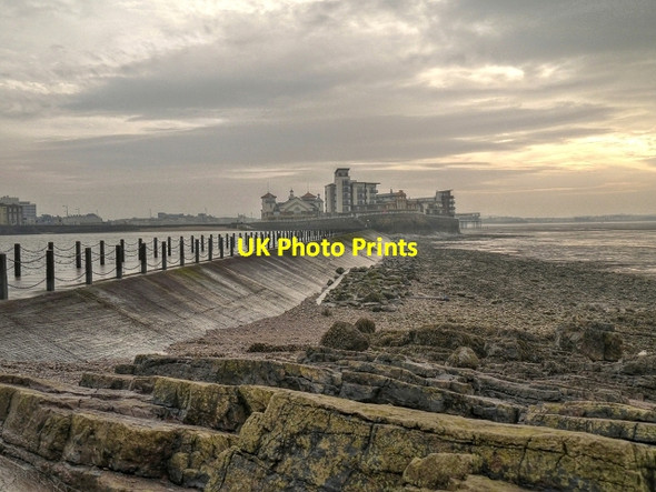Photo 6"x4" Weston-Super-Mare, Knightstone Causeway Weston-super-Mare c2013
