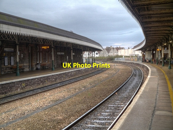Photo 6"x4" Weston-Super-Mare Station Weston-super-Mare c2013