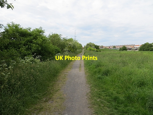 Photo 6"x4" Former mineral railway Beacon Lough c2013