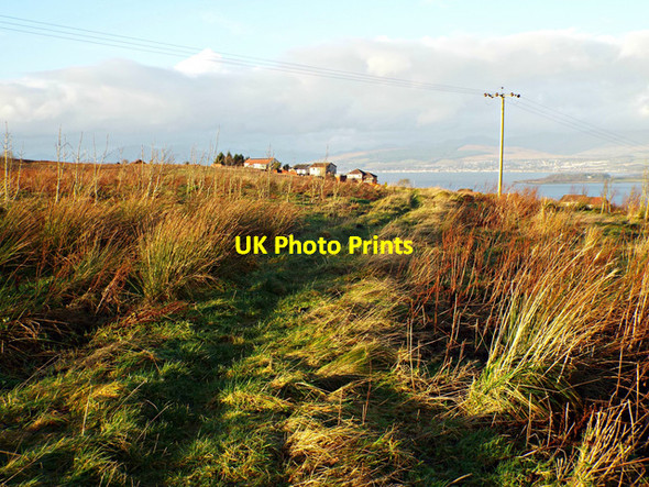 Photo 6"x4" Footpath to East Dougliehill Port Glasgow c2013