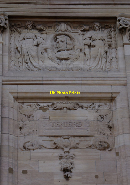 Photo 6"x4" Frieze around the Hull City Hall Kingston upon Hull c2013