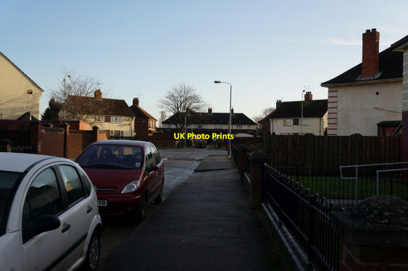 Photo 6"x4" Grantley Grove toward Swanfield Grove, Hull Marfleet c2013