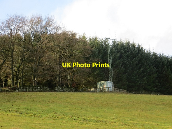 Photo 6"x4" Mobile mast, Pilmuir Lauder c2013