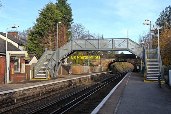 Photo 6"x4" Bridges, Town Green railway station Town Green\/SD4005 c2013