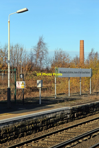 Photo 6"x4" Aintree railway station, Liverpool Aintree c2013