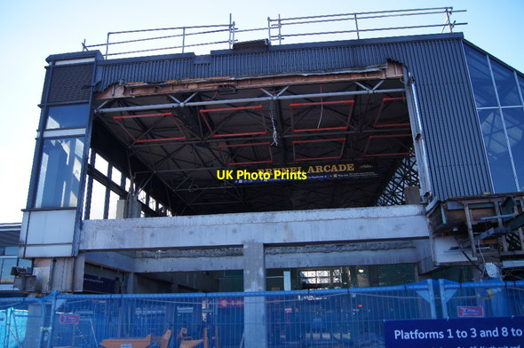 Photo 6"x4" Once a footbridge - Reading station Reading c2013