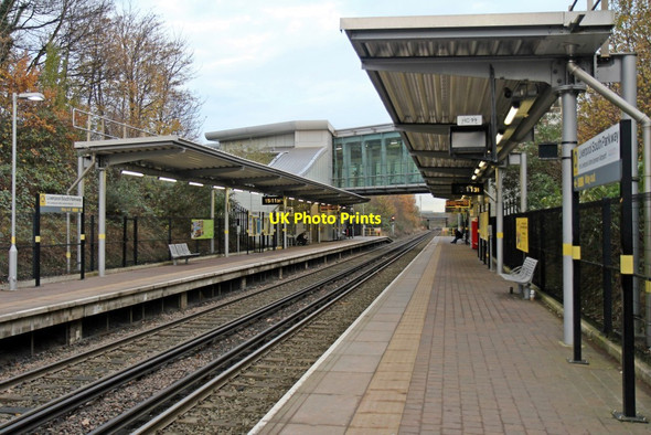 Photo 6"x4" Looking east, Liverpool South Parkway railway station Garston\/SJ4084 c2013