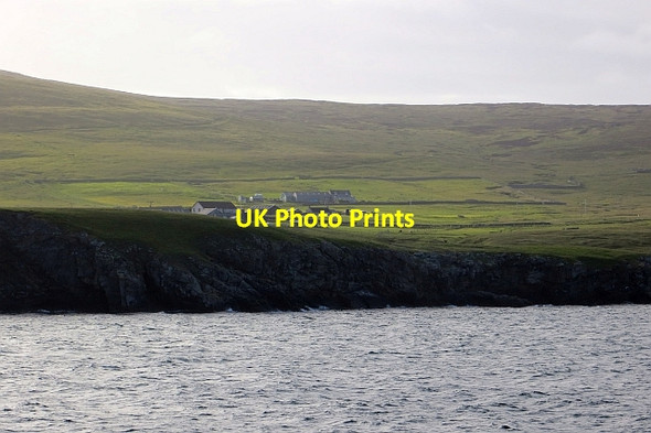 Photo 6"x4" Green Head, Kirkabister Grindiscol c2013