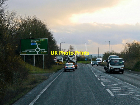 Photo 6"x4" A46 near Bengeworth Evesham c2013