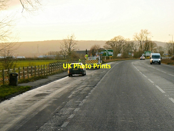 Photo 6"x4" A46, Layby South of Evesham Evesham c2013