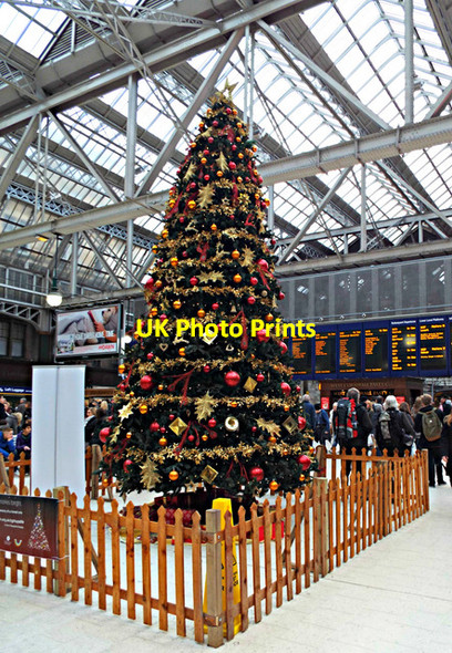 Photo 6"x4" Glasgow Central railway station Glasgow c2013