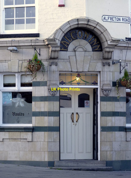 Photo 6"x4" The Falcon Inn, Canning Circus - main entrance Nottingham\/SK5641 c2013