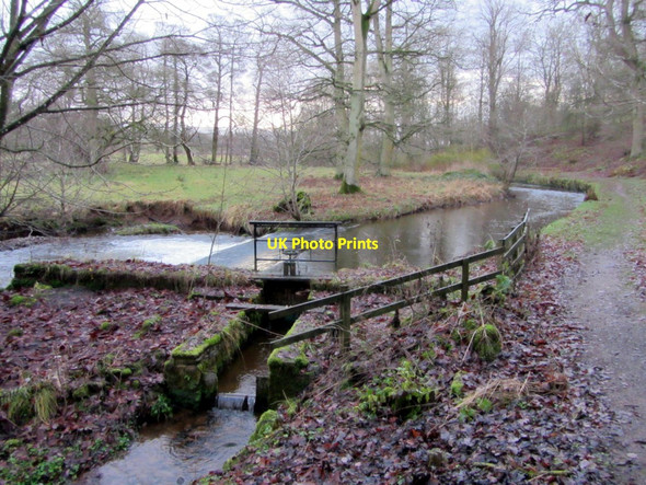 Photo 6"x4" Weir on Crowdundle Beck Newbiggin\/NY6228 c2013