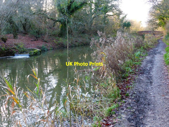 Photo 6"x4" Small waterfall of an outfall east of Broad Oak Bridge Broad Oak\/SU7551 c2013