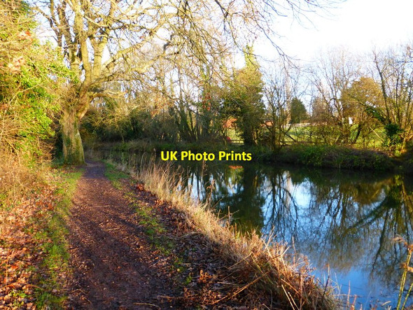 Photo 6"x4" Towpath near Broad Oak Farm Broad Oak\/SU7551 c2013