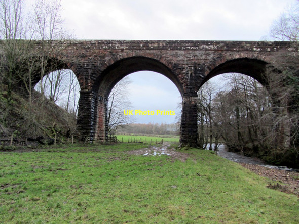 Photo 6"x4" Railway viaduct over Crowdundle Beck Newbiggin\/NY6228 c2013