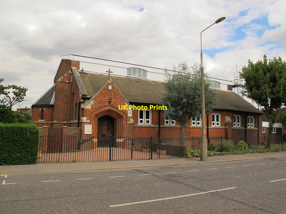 Photo 6"x4" Church of St John the Baptist, Tilbury Docks Tilbury c2013