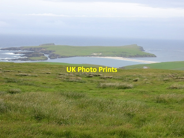 Photo 6"x4" Rough grazing, Ward of Scousburgh Rerwick\/HU3719 c2013