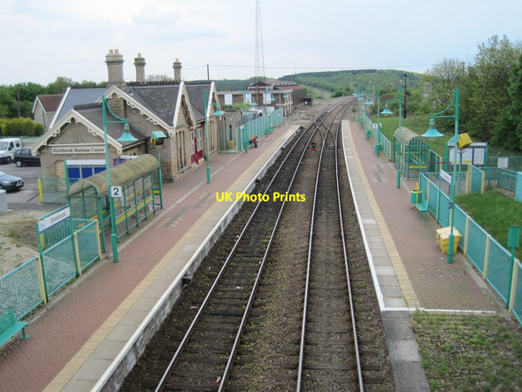 Photo 6"x4" Shirebrook railway station, Derbyshire Shirebrook c2010