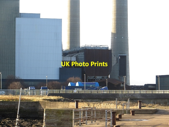 Photo 6"x4" Demolition, Cockenzie power station Cockenzie and Port Seton c2013