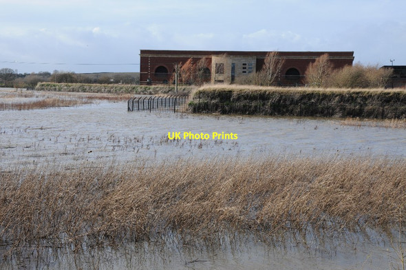 Photo 6"x4" Mythe Waterworks Tewkesbury c2013