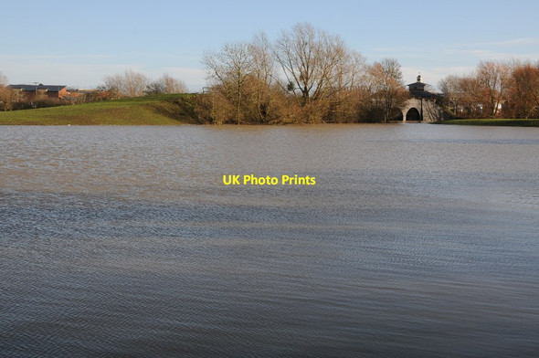 Photo 6"x4" Remains of the railway embankment Tewkesbury c2013