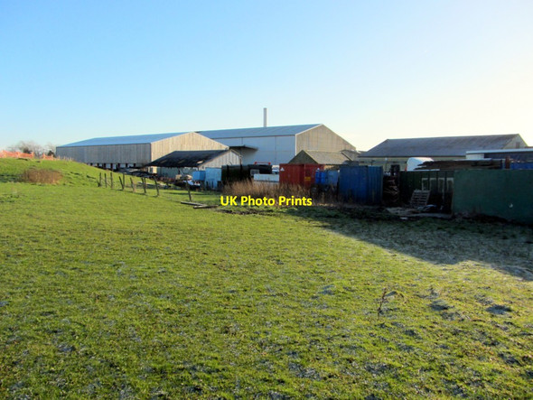 Photo 6"x4" Brick Works & Throckley North Farm Throckley c2013