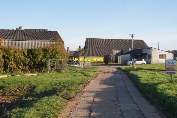 Photo 6"x4" Access to Breach Farm Pardown c2013
