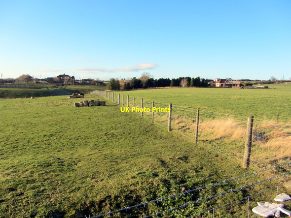 Photo 6"x4" Pastures near Burnside Farm Bank Top\/NZ1466 c2013