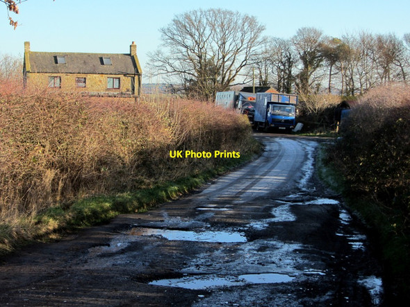 Photo 6"x4" Black Row Farm Bank Top\/NZ1466 c2013