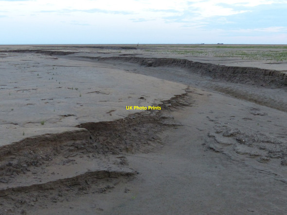 Photo 6"x4" Out on the mudflats at Friskney Flats Friskney Flats c2013